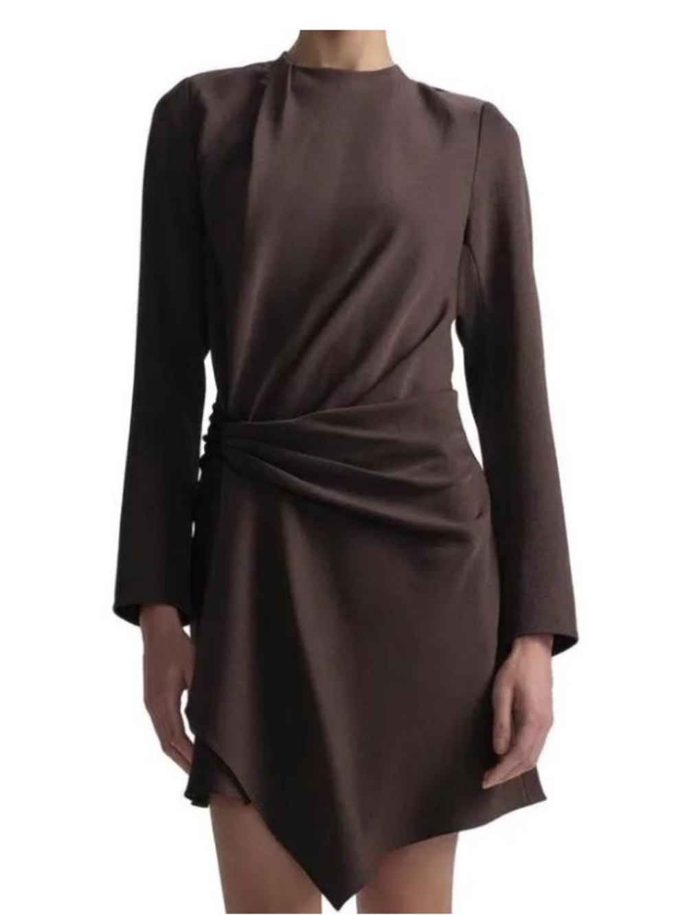 A.L.C. Kay Mini Dress - Satin/ Ganache | Sz: 4 | Orig:$450